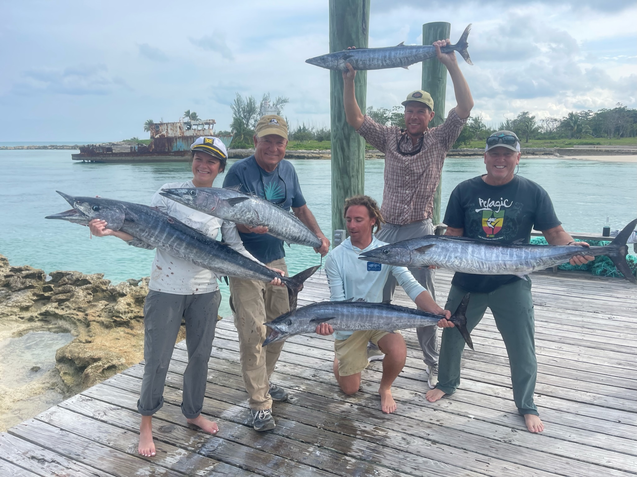 5 wahoo on dock 12-22-22 IMG_0015